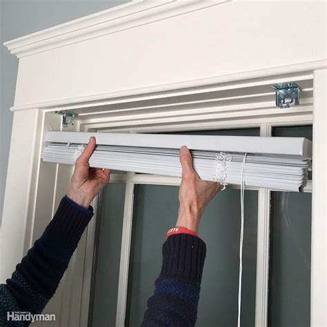 how to put up blinds with metal brackets|can i install blinds yourself.